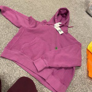 Zara Mens Hoodie.. Purple Size S